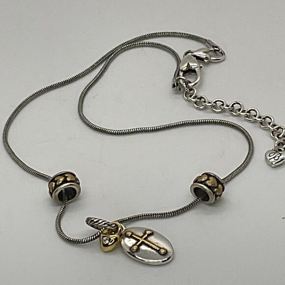 Brighton Faith Cross Charm and Bead Necklace - Picture 8 of 8